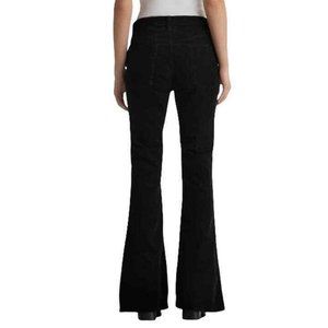 New with tag EDWIN Chrissy in Record Black Size 28 wide-leg flare